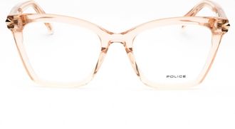 Police VPLF29M Cat Eye Acetate Eyeglasses - Blush