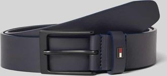 Tommy Hilfiger Gürtel aus echtem Leder Modell LAYTON 3.5 in Dunkelblau, Größe 100