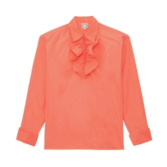Ines De La Fressange Ortiz Shirt - Dames - Blouses & Shirts - Rood - Maat: XS Katoen