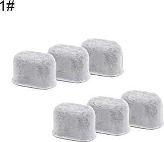 OEM Filtro De Carb&oacute;n Activado Para Cafetera, Filtro De Agua De Carb&oacute;n Vegetal - 6 Unidades