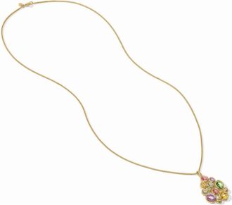 Julie Vos Womens Kaleidoscope Statement Pendant In Multicolor