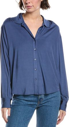 Splendid Charmeuse LYR Button-Down Shirt