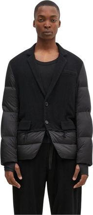 Undercover Jacket - Heren - Gewatteerde jassen - Zwart - M - Wol - Jassen