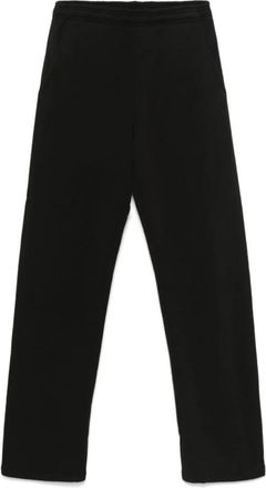 Entire studios Straight Leg Sweatpant in Soot - Heren - Straight fit broeken - Zwart - M - Broeken