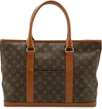 Louis Vuitton Brown Monogram Monogram Canvas Pvc Shoulder Bag Tote Bag (Pre-Owned)