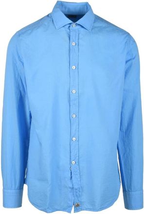Sonrisa Katoenen Overhemd - Heren - Casual Overhemden - Blauw - 2XL - Katoen - Overhemden