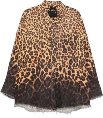 R13 Leopard-print Shirt