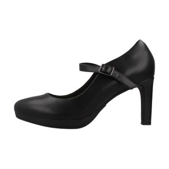 Clarks Schoenen, Dames, Zwart, 37 EU, Leer, Ambyr Shine