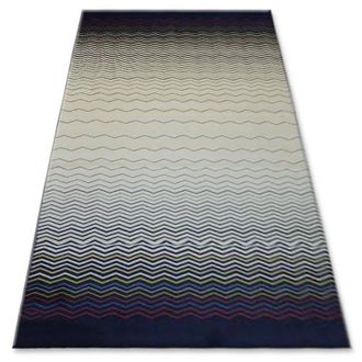 RugsX Rugsx - Alfombra Heos 78540 Hojas Selva Crema/azul Beige 120x170 Cm