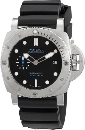 Officine Panerai Submersible QuarantaQuattro 44mm Automatic Black Dial Mens Watch PAM01229