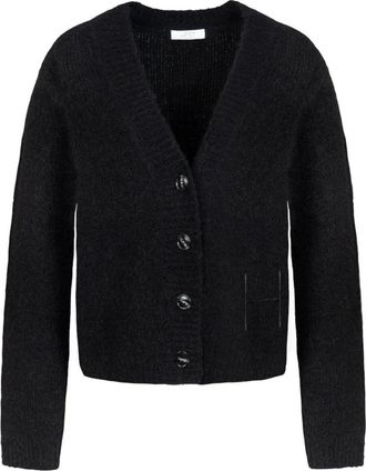 H&eacute;st Cardigan - - Knitwear - Donna - Nero - S