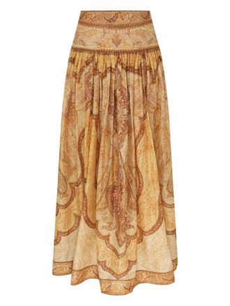 Zimmermann Wanderlust Maxi Skirt