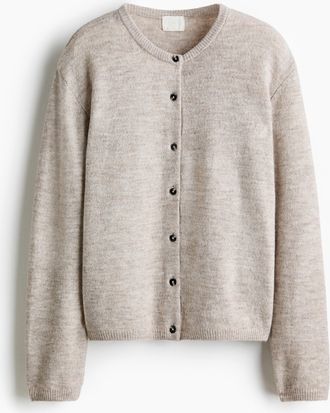 H&M Cardigan in lockerer Passform - Brown