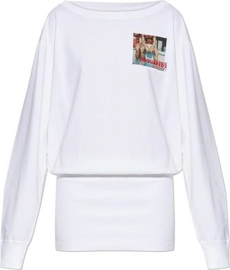 Dsquared2 Donna, Abiti, Bianco, XS, new