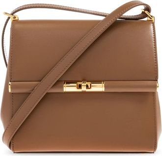 Dolce & Gabbana Schoudertas Marlene - Dames - Schoudertassen - Bruin - ONE Size - Leer - Tassen