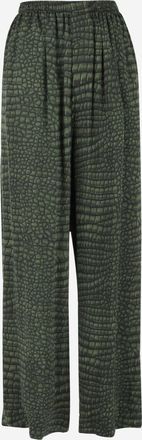 Balenciaga Green Silk Pants