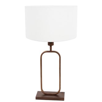 Steinhauer Steinhauer - L&aacute;mpara De Mesa - Stang - Bronce - Lino Metal