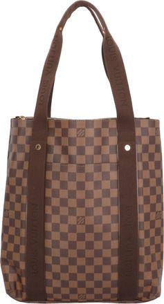 Louis Vuitton Brown Damier Canvas Handbag Tote Bag (Pre-Owned)