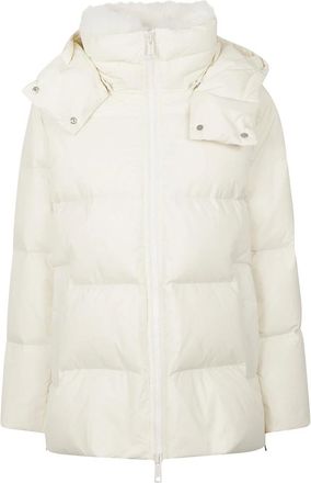 Yves Salomon Piumino A-line - - Jackets - Donna - Bianco - L