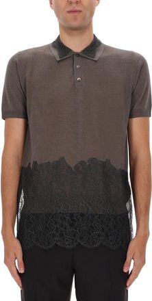Fendi Polo With Lace