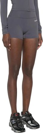 Sporty & Rich Korte Broeken, Dames, Grijs, M, Carbo Short