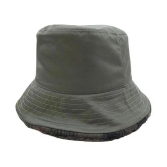 Burberry Pre-owned Hat - Dames - Pre-owned - Groen - Maat: ONE Size Katoen