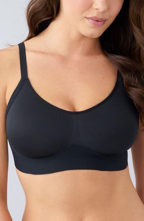 Wacoal Lounge Easy Like Sunday Wire Free T-Shirt Bra in Black at Nordstrom, Size Xx-Large