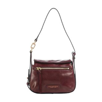 The Bridge Ingrid Cowhide Leather Shoulder Bag