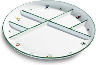 Gmundner Keramik Gmundner Cer&aacute;mica Flores Esparcidas, Plato Fondue