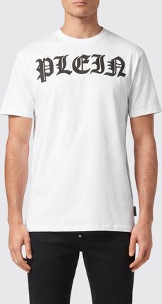 Philipp Plein T-shirt Gothic in cotone con logo stampato a contrasto sul petto