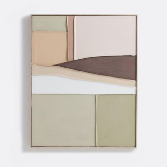 La Redoute Interieurs Linnen canvas 100x80 cm Anero