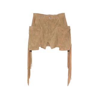 Rick Owens Fringe Shorts