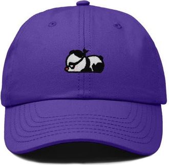 Dalix Pandit Panda Dad Cap in Purple at Nordstrom