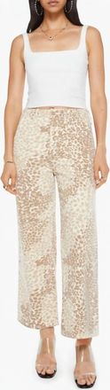 Mother Major Zip Ankle Pants In Spot On