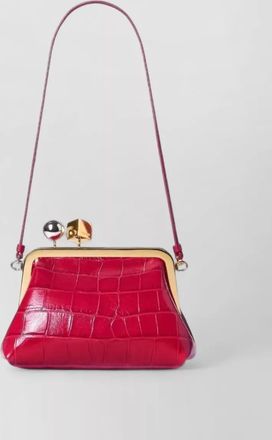 Jacquemus na na leather clutch bag