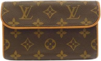 Louis Vuitton Pre-owned Belt Bags, female, Brown, Size: ONE SIZE Pre-owned Monogram Fanny Pack Pochette