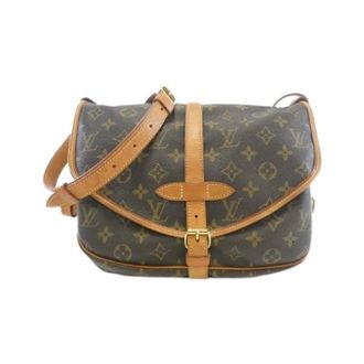 Louis Vuitton Pre-owned Cross Body Bags, male, Brown, Size: ONE SIZE Pre-owned Monogram Shoulder Bag