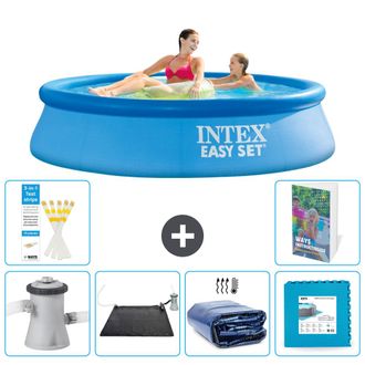 Intex Piscina Easy Set Redonda - 244x61 Cm - 7-piezas S340