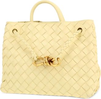 Bottega Veneta 2020s Andiamo intrecciato shopper - Beige