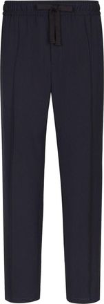 Dolce & Gabbana straight-leg trousers - men - Virgin Wool/Spandex/Elastane - 52 - Blue