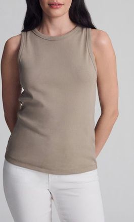 Mavi Sleeveless Jersey Top in Roasted Cashew at Nordstrom, Size Medium