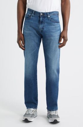 AG - Adriano Goldschmied Prot&eacute;g&eacute; Straight Leg Jeans in Palms at Nordstrom, Size 29 X 34