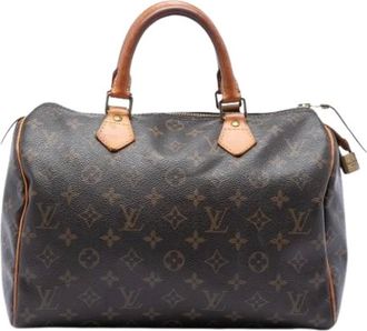 Louis Vuitton Pre-owned Handbags, female, Brown, Size: ONE SIZE Pre-owned Speedy 30