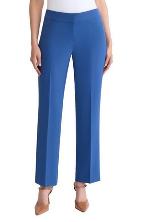 Kasper Slim Pants in Blue Night at Nordstrom, Size 10