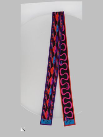 Emilio Pucci Printed Silk Bandeau Scarf - Purple