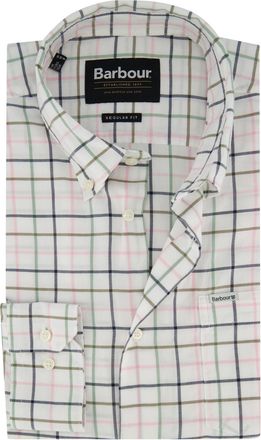 Tommy Hilfiger overhemd gestreept wit Tommy Hilfiger slim fit