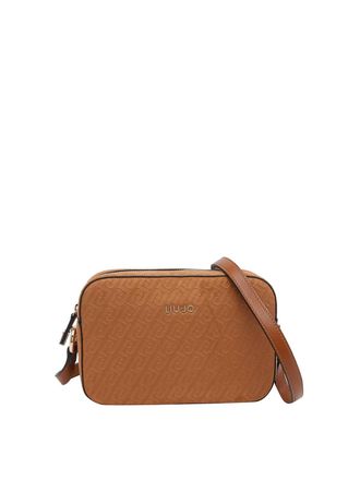 Liu Jo Brown Logo Crossbody Bag