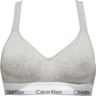 Calvin Klein Dames, Ondergoed, Grijs, Maat: XS Katoen