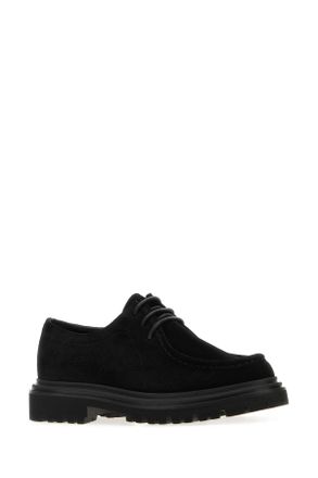 Dolce & Gabbana Suede Lace-Up Oxford - Black