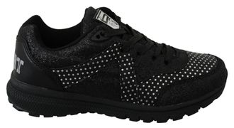 Philipp Plein Zwarte Hardloop Jasmines Sneakers Schoenen
